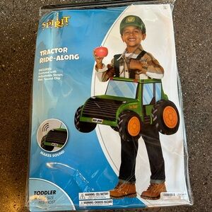 Spirit Tractor Ride-Along Costume - Green and Black